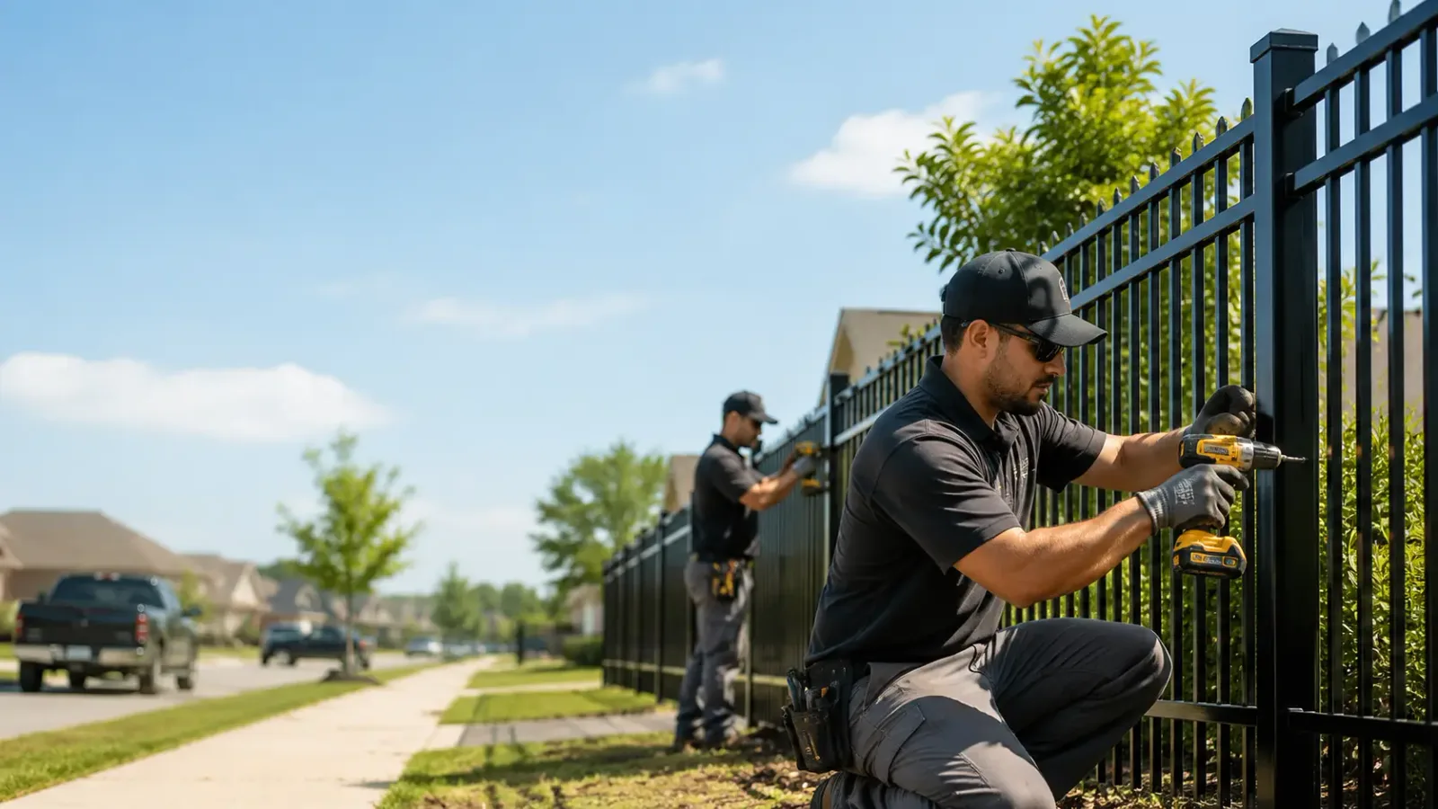 Metal Fence Installation in Pembroke, ME